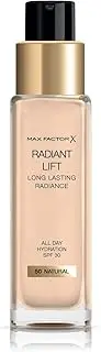 Max Factor Radiant Lift Foundation, Natural, 30ml