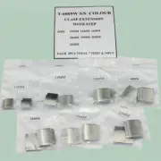 7 Sizes 14pcs Solid 316 Stainless Steel Clasp Extension with Step Watch Buckles