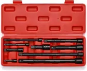Extension Bar Set 9-Piece 1/4" 3/8" and 1/2" Drive Socket Extension Set NEW