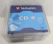 Verbatim Digital Vinyl CD-R 15 Pack 80 min 700MB New Sealed