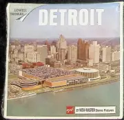 DETROIT MICHIGAN 3d View-Master 3 Reel Packet SEALED