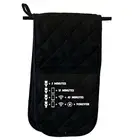 Toilet Times - Novelty Double Mitt Oven Gloves Double Kitchen Chef BBQ Mitts