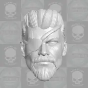 Slade Wilson Deathstroke v2 custom head for McFarlane DC & other action figures