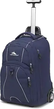 Freewheel Wheeled Laptop Backpack, True Navy, 20.5 X 13.5 X 8-Inch