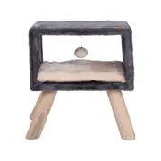Charlie's Lite Bed Side Table Cat Scratching Post Charcoal