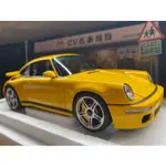 【CV名車博覽】 1/18 ALMOST REAL RUF CTR BLOSSOM YELLOW 2017 🔥小黃鳥‼️