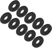 Hoement Silicone Guitar Strap Locks 10 Small Gaskets for Guitar Strap Button Anti-slip Pads
