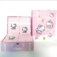 在飛比找Yahoo!奇摩拍賣優惠-hello kitty新生兒嬰兒禮盒7件套夏寶寶春夏純棉初生