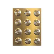 Tactile Plate Warning Integrated Brass
