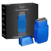 STYLECRAFT Wireless Prodigy Cordless or Corded Foil Shaver Metallic Matte Blue