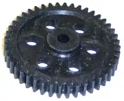05112 RC Gearbox Main Gear 44T 44 Teeth Black Plastic x 1 1/10 Scale