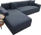 L Shaped Sofa Slipcover for Sectional Sofa with Chaise Lounge Stretch Sofa Cover