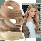 Tape in Hair Extensions Human Hair 100% Real Skin Weft Tape in Remy CLEARANCE