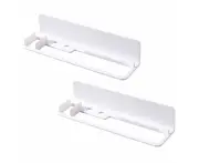 2 Pcs under Sink Storage Rack Detachable Draining Easy Clean