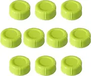 Whnbuij Slim Bottle Lid, Baby Bottle Lid, 10 x Compact Water Cup Replacement Lids | Travel-friendly Baby Bottle Replacement Caps for Car, Plane, Travel