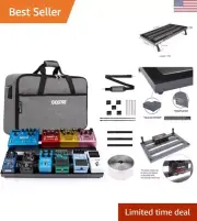 Ghost Fire Guitar Pedal Board Aluminum Alloy 1.76lb Super light Effect Pedalb...