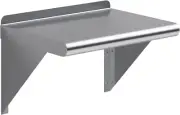 12" X 16" Stainless Steel Wall Shelf | Metal Shelving | Garage, Laundry, Storage