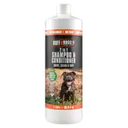 Ruff n Rugged 2 in 1 Dog Shampoo & Conditioner 1L 1L