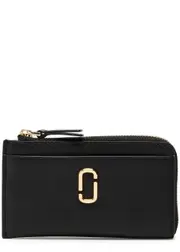Marc Jacobs The J Marc Leather Wallet - Black ONE SIZE