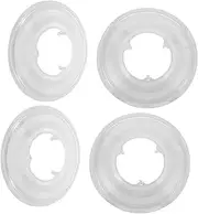 4pcs Flywheel Guard The BIK Bike Flywheels Cover Flywheels Cover for Mountain Bike Bikes Chain Guard Professional Bike Flywheels Guard Flywheels Guard for Bike Plastic Transparent BELLIFFY