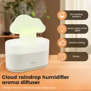 500ML Aromatherapy Diffuser Rain Drop Style Essential Oil Diffuser Large qrOpX