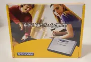 New Factory Sealed Transcend TS0MFLRD6 6-in-1 Card USB Reader/Writer