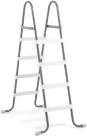 Steel Frame above Ground Swimming Pool Entry/Exit Ladder for 48" High Wall Pools