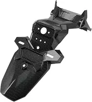 Rear Mudguard, Black Mudguard, Motorcycle Mudguard, Mudguard Protection Compatible with GROM125 MSX125 2016 2017 2018 2019 2020
