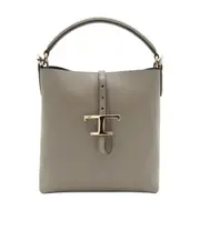 T Bucket Crossbody Bag One size Gray