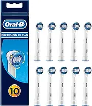 Set of 8 Precision Clean EB 20 brush heads + 2 free