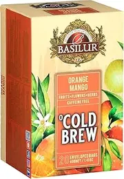 Basilur Cold Brew - Orange Mango - 20 Enveloped Tea Bags