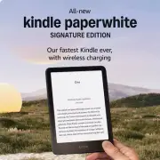 All-New Kindle Paperwhite Signature Edition Metallic Black – Our Fastest Kindle