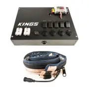 Adventure Kings 12V Control Box 2x USB ports + 1.3m LED Strip Camping Light 4WD