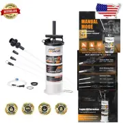 6.5L Vacuum Fluid Extractor with Brake Bleeder Hose – Effortless Oil Changes