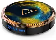 Android 11.0 TV Box[4G+64G] Smart TV Box S905W2 Quad-Core 64-Bit ARM Cortex-A53 Support 8K 2.4/5.0Ghz WiFi BT4.0 100/1000M Ethernet HDMI 2.0 H.265 Set Top Box,2gb+16gb