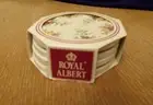 2002 Royal Albert Old Country Roses Set of 4 Cork Backed Coasters - NIB