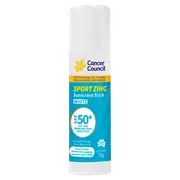 Cancer Council Sport Zinc Stick White Spf50+ 12G