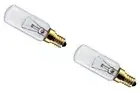 2X Rangehood Oven Chef Westinghouse LIGHT BULBS. 40W E14 screw long tubular.