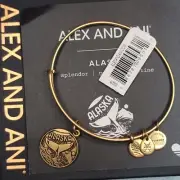 Alex And Ani Alaska Charm Bracelet