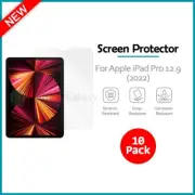10-Pack LCD Ultra Clear Screen Shield Protector for Apple iPad Pro 12.9 (2022)