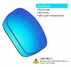 SmartVLT Polarized Replacement Lenses for-Oakley TwoFace Sunglass - Ice Blue