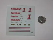 HO Scale Decals