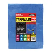 Ozoffer Weatherproof Tarpaulin Tarp Poly Camping Tarps Canvas Heavy Duty Tent Cover