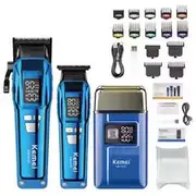 Kemei KM-2797 KM-1112 Professional Hair Clipper Kit Electric Shaver Men Hair Cutting Machine Cordless Trimmer for Salon