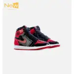 AIR JORDAN 1 RETRO HIGH OG PATENT BRED 黑紅 555088-063 男女鞋