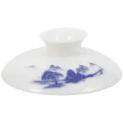 Ceramic Tea Cup Lid Hotel Lids Kettle Teapot Replacement Cover Pots Pumpkin