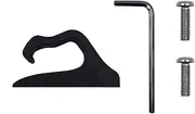 Front Hanger Compatible with Xiaomi M365/1S/Pro Electric Scooter Accessories Scooter Bag Helmet Dual Claw Hook Bags Grip Storage Holder Rack Scooter Accessories(Black)