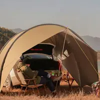 在飛比找樂天市場購物網優惠-車尾帳篷 延伸帳篷 車尾帳蓬 戶外露營車尾天幕帳篷,野營車尾