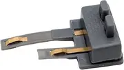 STARTIST Model Trains HO Scale Digital Power Connecting Clips, 1:87,Spare Parts, for HO Model Trains, DIY Accs, Gray