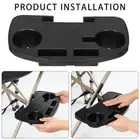 Chair Camping Fishing Drink Holder Cup Rack Clip On Table Chair Side Tray